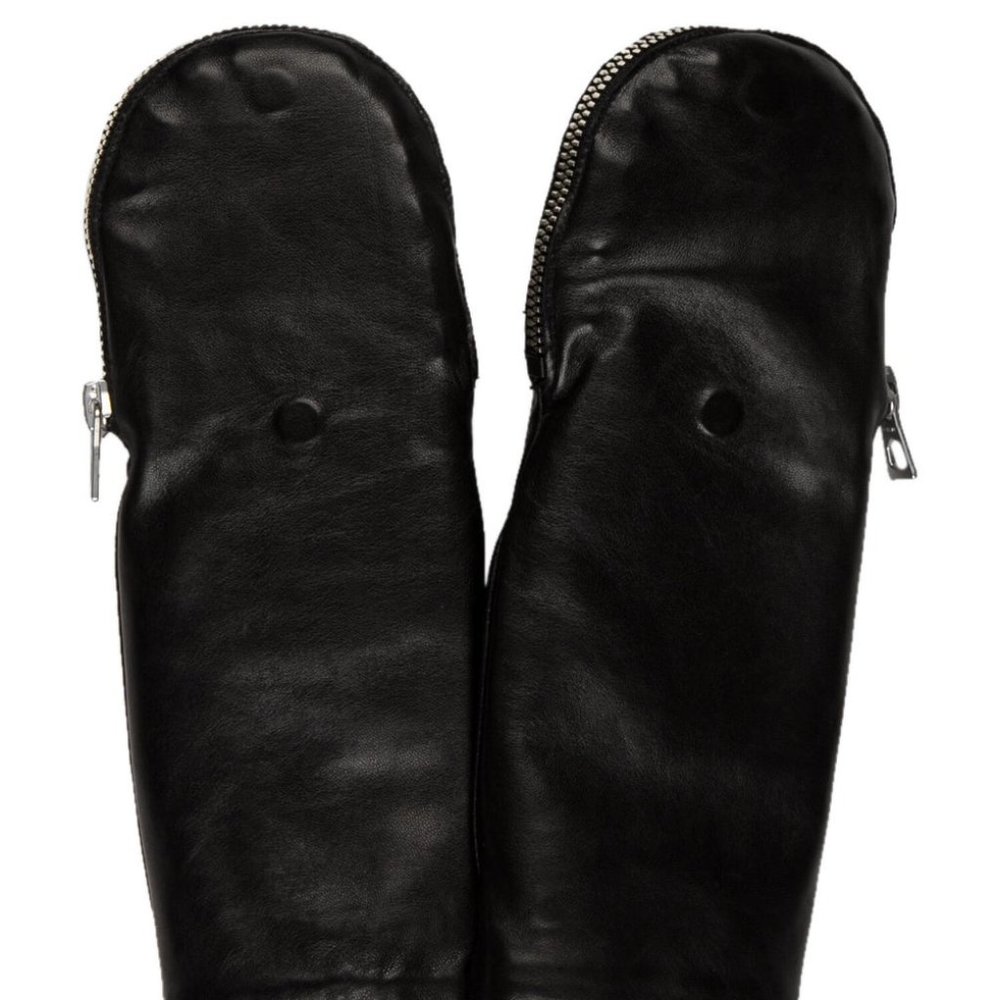 Rudsak leather mittens